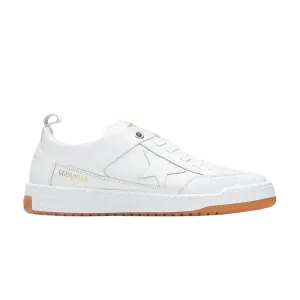 Кроссовки Golden Goose Yeah Leather 'Optical White', белый