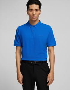 Поло HECHTER PARIS, цвет cornflower