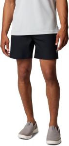 Columbia мужские шорты PFG Rambler Lined, Black/Gulf Stream