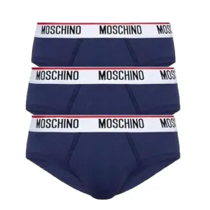MOSCHINO Трусы мужские 3 Pack Marine Blue