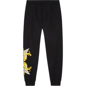 Весна-Лето 2022 Вязаные спортивные брюки мужские черные VERSACE