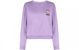 MOSCHINO Фиолетовая толстовка для женщин