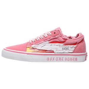 BURNING FLAME REVENFE X SPOTM Противоскользящие дышащие легкие низкие кеды унисекс с бахромой в пламенном розовом цвете, цвет Fringe Flame Pink