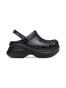 Клоги на платформе Crocs Kids, черный