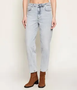 Джинсы ЛИССАБОН mom fit Max&Co., небесно-голубой