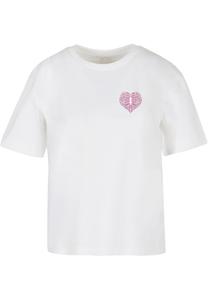Футболка Mister Tee Shirt Heart Cage Rose, белый
