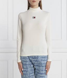 Водолазка Tommy Jeans Slim Fit, белый