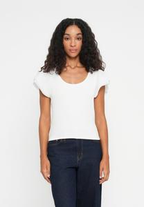 Футболка GAP FLUTTER SCOOP, Fresh White/White