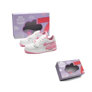 7 SEVFUN Низкие скейтерские кроссовки унисекс розовые, цвет Pink