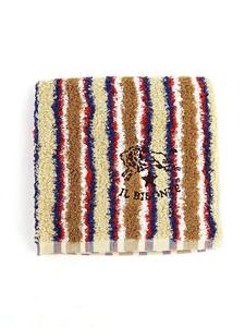 Хлопковое полосатое полотенце для рук IL BISONTE