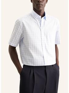 Seidensticker Рубашка светло-голубого/белого цвета