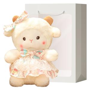 Кукла плюшевая Lambs Dolls в стиле для девочек, высота 23 см/33 см Barbne