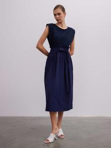 Длинное платье BGN, темно-синий