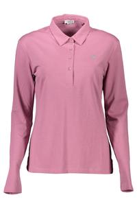 Женская рубашка-поло U.S. Polo с длинными рукавами, розовый