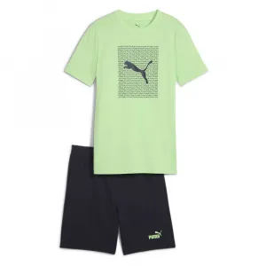 Комплект Puma Ess Logo Lab, зеленый