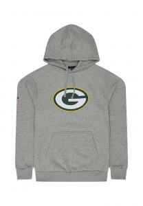 Толстовка GREEN BAY PACKERS - Hoodie New Era, серый
