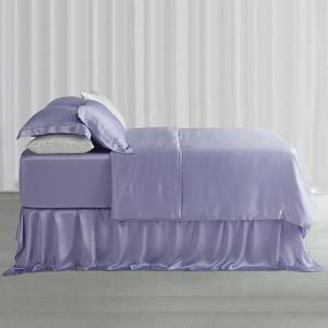 Orose Комплект постельного белья Orose Premium 100% шелк тутового шелкопряда Grade 6A с глубоким карманом Pure Blue