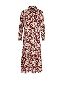 Платье-рубашка South Beach, темно-красный