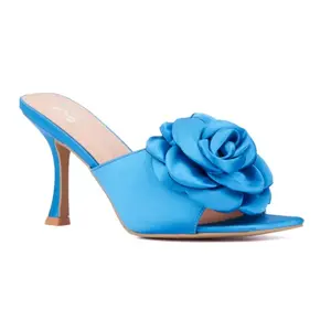 Женские шлепанцы Gardenia на каблуке New York & Company, цвет vivid blue