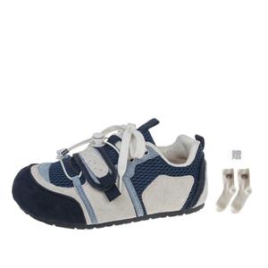 Повседневная обувь Coverage Slip с защитой от скольжения для женщин BINGO DUCK, Dark Blue+Comes With Socks