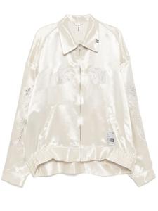 Maison MIHARA YASUHIRO жакет с вышивкой, белый