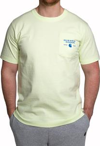 Футболка Carhartt с принтом и карманом, расслабленный крой, плотная ткань, Hint Of Lime