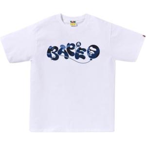 Футболка FW25 мужская A BATHING APE, белый/синий