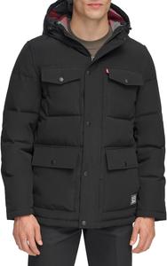 Levi's Мужская стеганая парка Arctic Cloth Performance, New Black