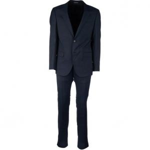 Шерстяной костюм EMPORIO ARMANI, синий