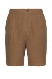 Расслабленные льняные шорты Wao, Brown