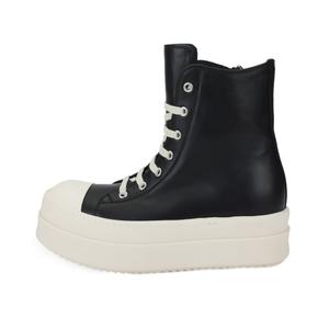 RICK OWENS Runway Mega Bumper High Black Milk Women's