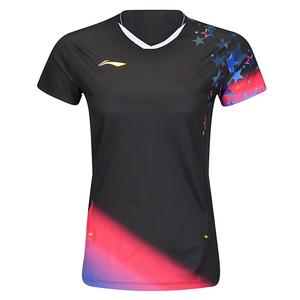 Футболка спортивная женская LINING, черный