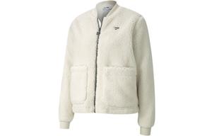 Бархатная куртка женская дымчато-серая Puma