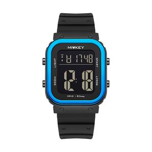 Disney Электронные часы с силиконовым ремешком унисекс черный циферблат