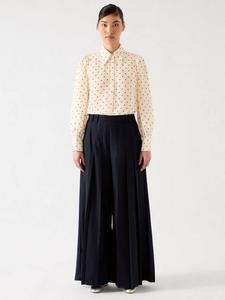 Рубашка Sonya из смесового шелка L.K.Bennett, Cream/Multi