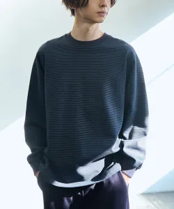 Полосатая футболка с длинными рукавами Clean Plus Антибактериальная, дезодорирующая, пятноотталкивающая (от пищевых пятен), защита от УФ-излучения Coen, цвет Navy