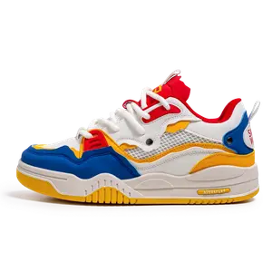 Низкие мужские кроссовки Dao Tu Sen, White Yellow-(L11) Hongzai