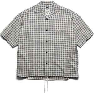 Nanamica Рубашка мужская бежевый/Marine Blue