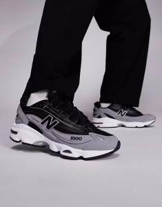 Кроссовки унисекс M1000 черного и серого цветов New Balance