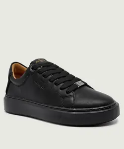 Кожаные кроссовки London Man Alexander Smith, черный