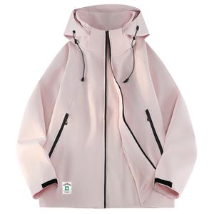 Куртка женская с капюшоном Moderate Soft Shell WARRIOR, розовый