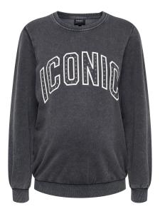 Толстовка Only Maternity OLMQUOTE, темно-серый