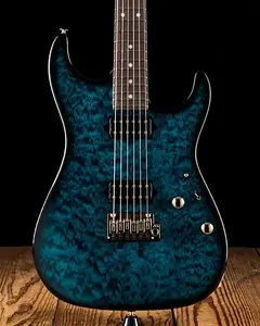 Suhr Limited Edition Standard Thin Burst - Trans Teal