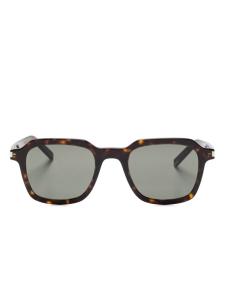 Saint Laurent Eyewear солнцезащитные очки 715 Slim, коричневый