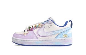 Детские скейтерские кроссовки Court Borough для младших школьников Nike, фиолетовый