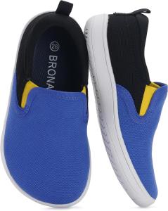 Детские кроссовки BRONAX X WHITIN с широким носком, черный/синий