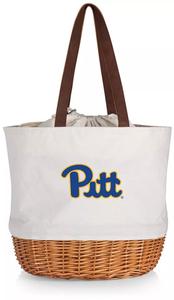 Сумка-корзина из парусины и ивы Picnic Time Pitt Panthers