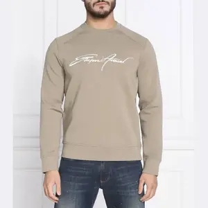 Толстовка обычного кроя Emporio Armani, бежевый