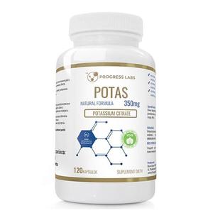 Progress Labs, Калий 350 мг 120 капсул