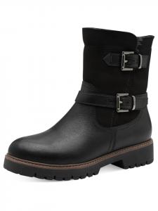 черные ботильоны Tamaris